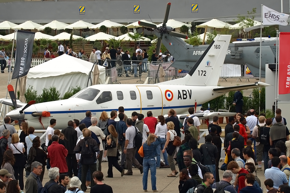 Socata TBM-700 France Army 160/ABV Paris_Le_Bourget June_24_2007