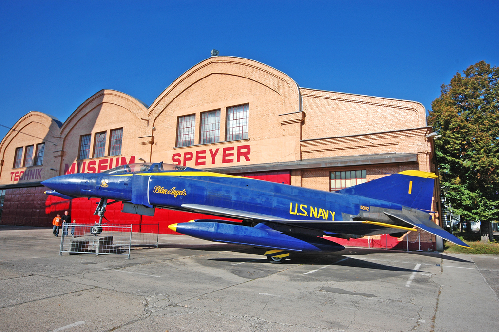 F-4 Phantom Blue Angel Speyer Museum Germany October_14_2007