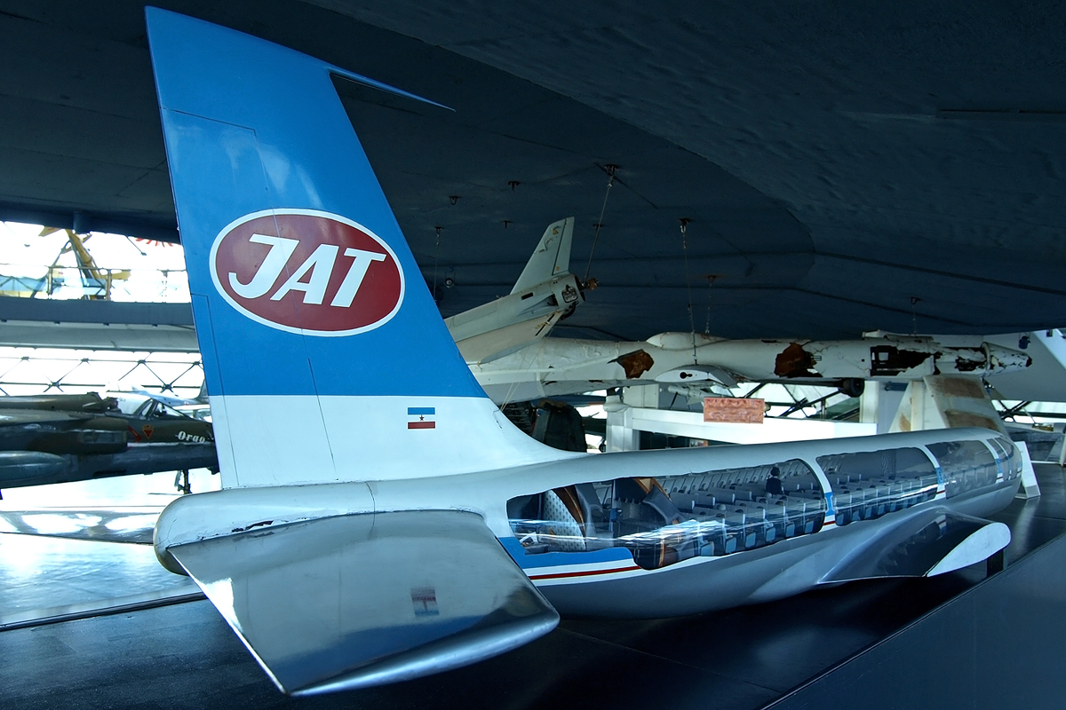 B707-321 Mockup JAT - Yugoslav Airlines YU-AGA Beograd_Surcin February_17_2008