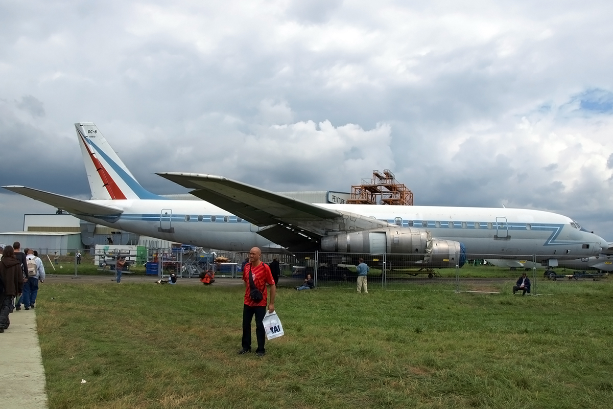 Douglas DC-8-55CF Jet Trader France Air Force 45819 / FC Paris_Le_Bourget June_23_2007