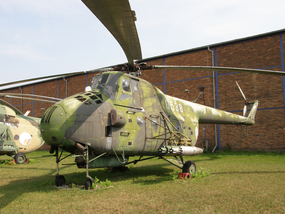 Mil Mi-4B Czech Air Force 0538 Prague_Kbely (LKKB) August_21_2009