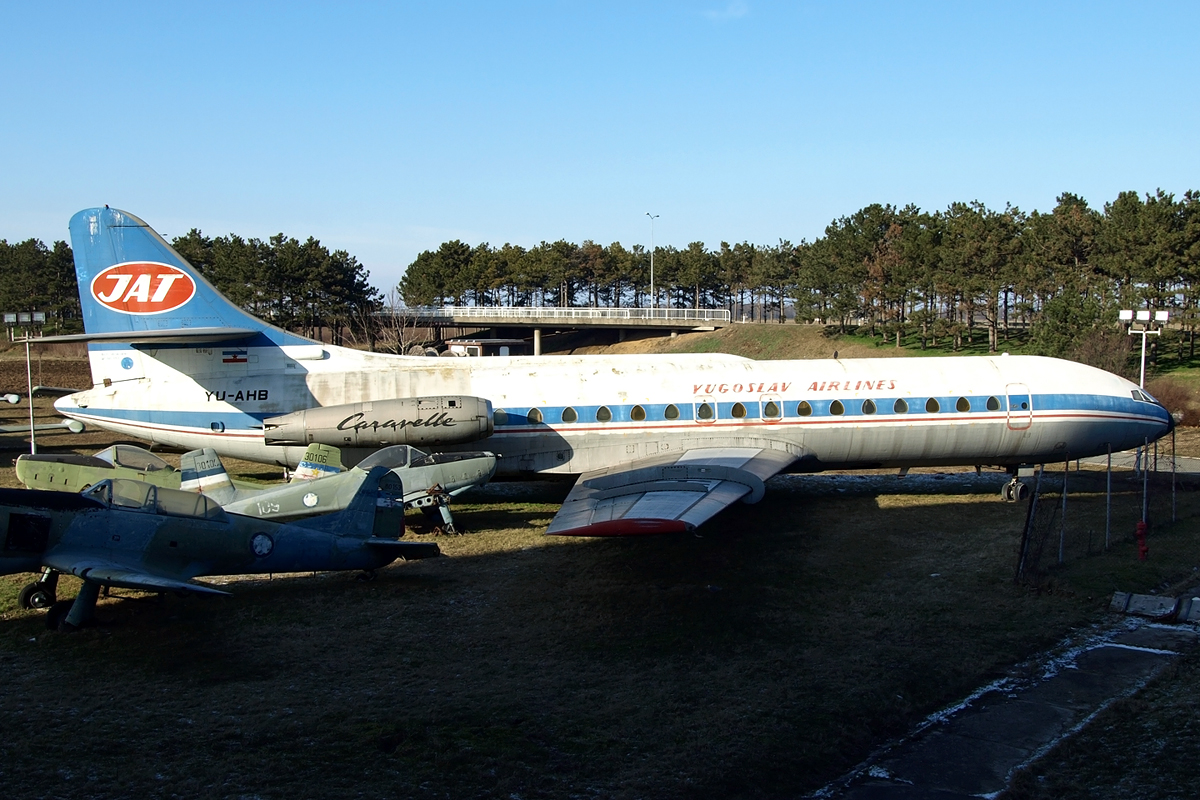 Sud SE-210 Caravelle VI-N JAT - Yugoslav Airlines YU-AHB Beograd_Surcin February_17_2008