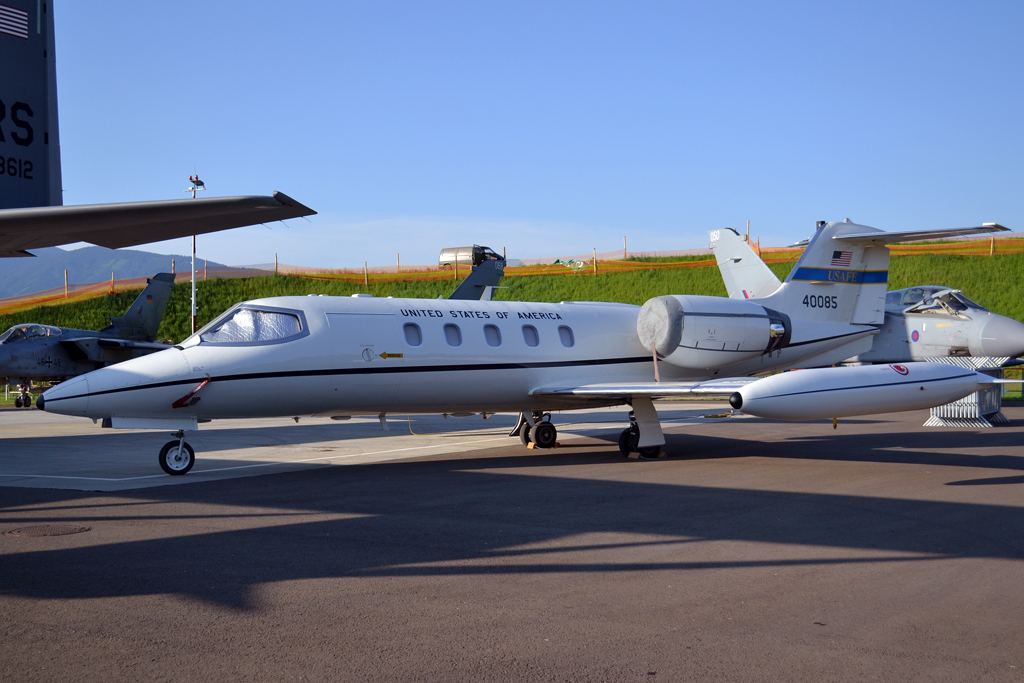 Gates Learjet 35A (C-21A) USA Air Force 84-0085 Zeltweg (LOXZ) July_01_2011