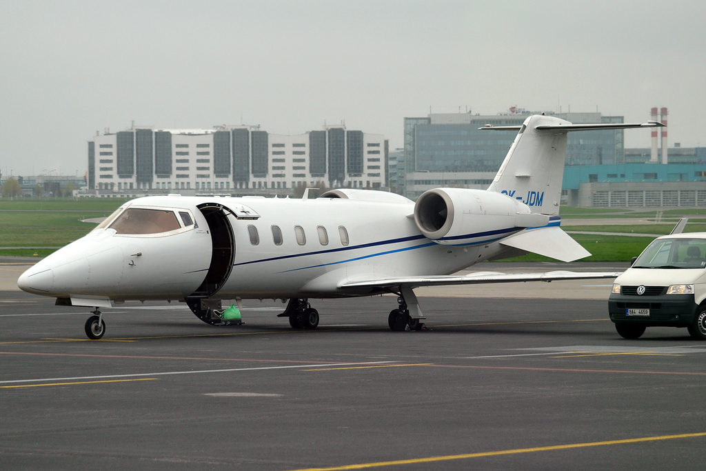 Learjet 60XR Private OK-JDM Prague_Ruzyne (PRG/LKPR) April_28_2013