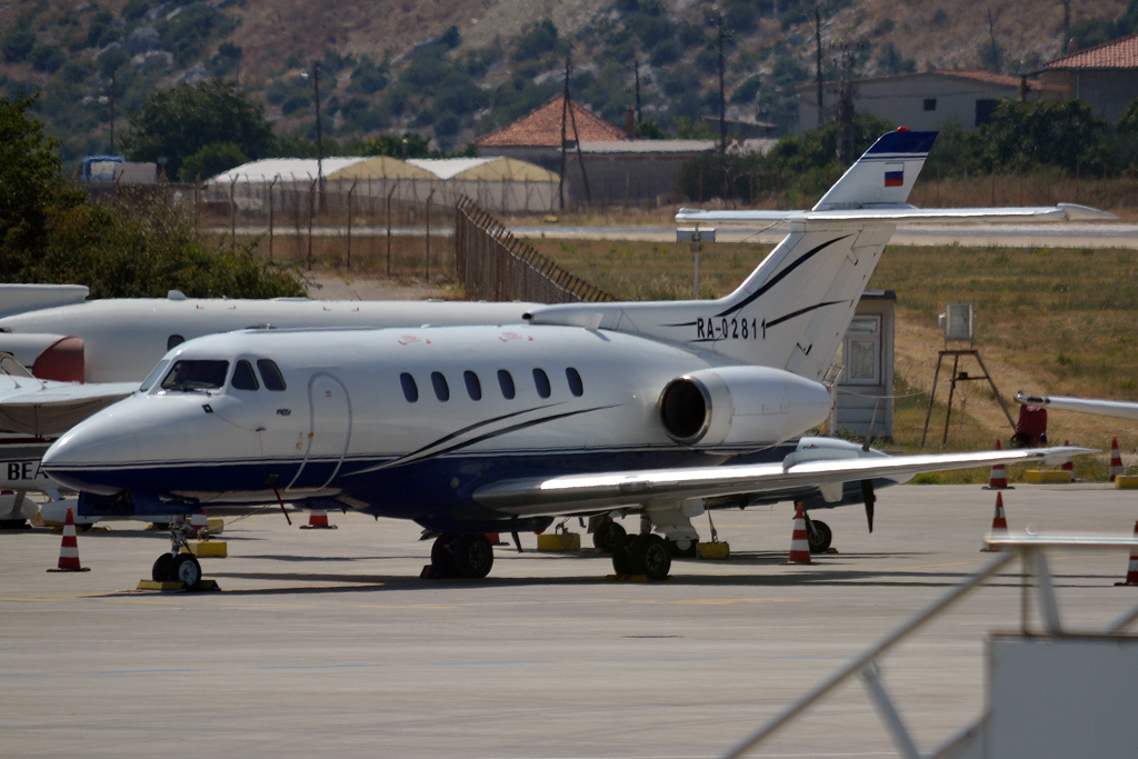 British Aerospace HS-125-700A Private RA-02811 Split_Resnik (SPU/LDSP) August_04_2013