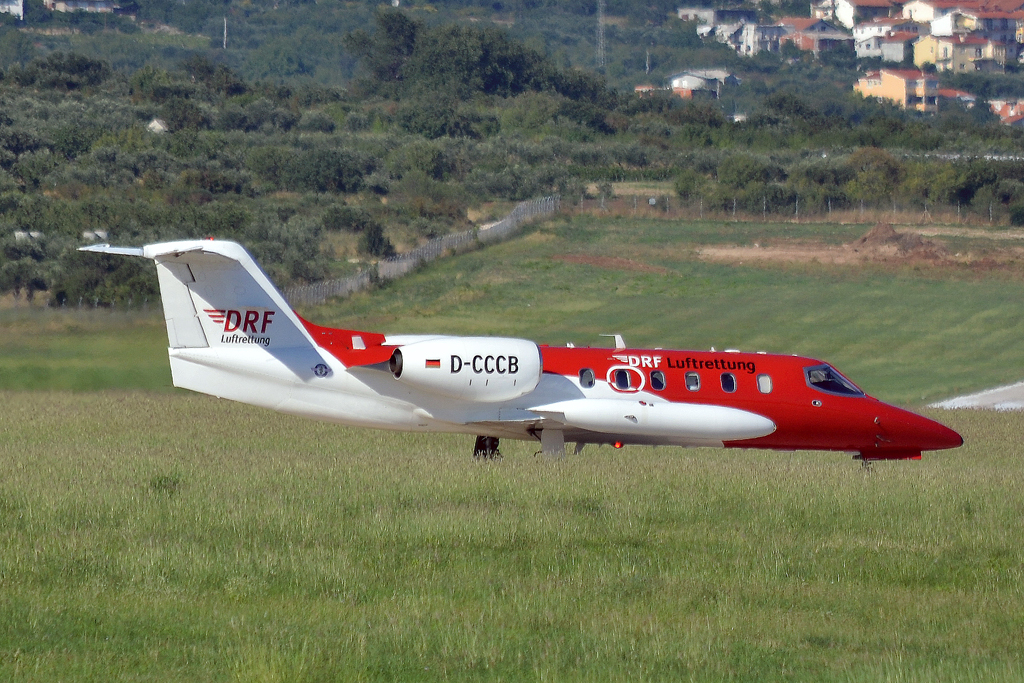 Learjet 35A/ZR DRF Luftrettung D-CCCB Split_Resnik (SPU/LDSP) August_6_2011