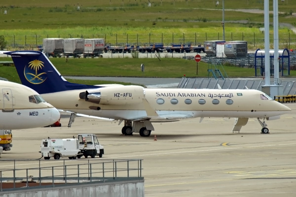 Gulfstream Aerospace G-IV Gulfstream IV Saudi Arabian Special Flight Services HZ-AFU Paris_Orly June_25_2007