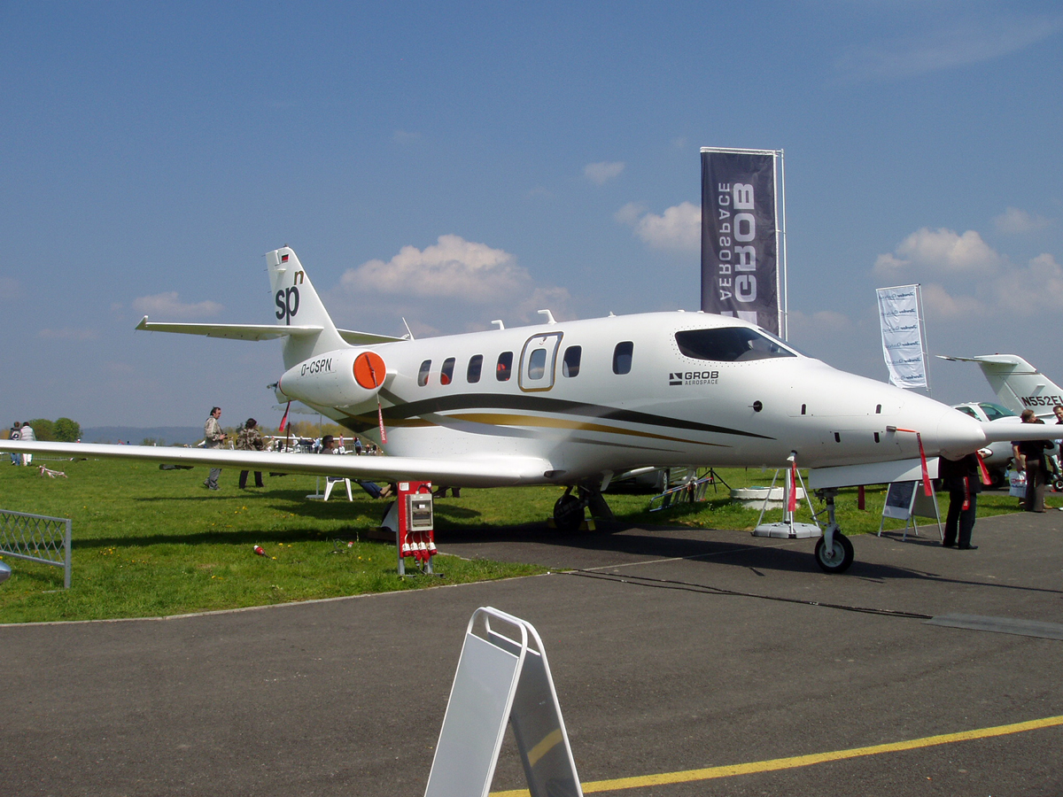 Grob G-180 SPn Utility jet Untitled D-CSPN Pribram_Dlouha_Lhota April_27_2008