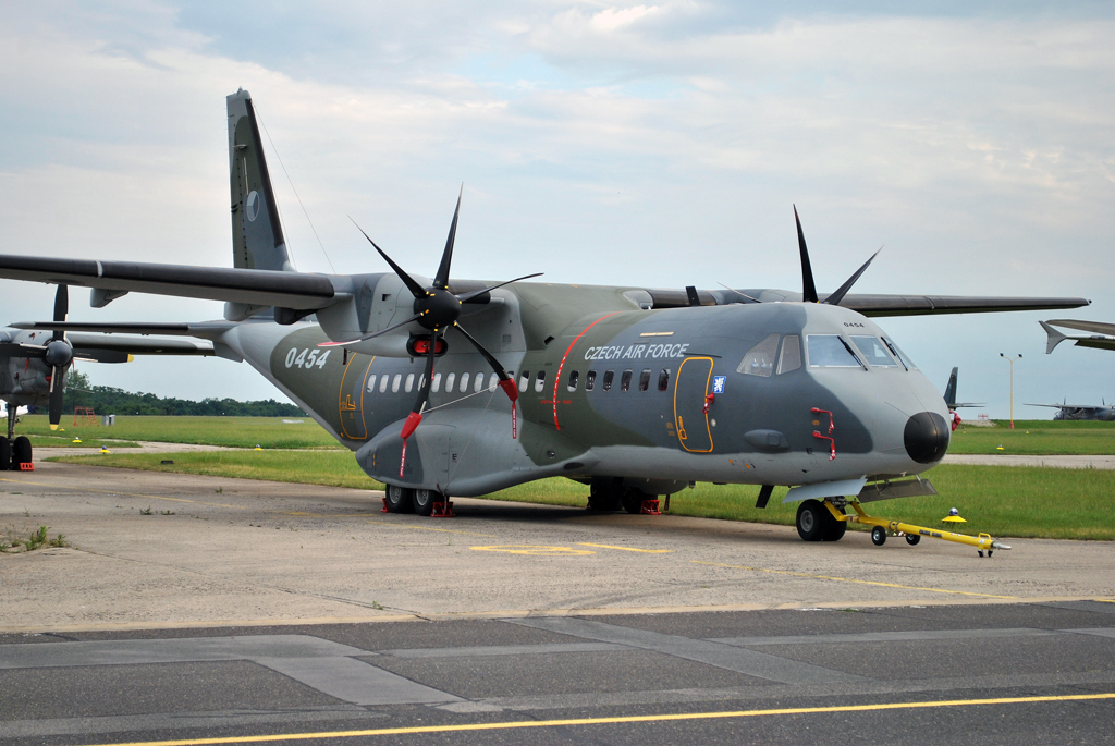 CASA C-295M Czech Air Force 0454 Prague_Kbely (LKKB) June_11_2011