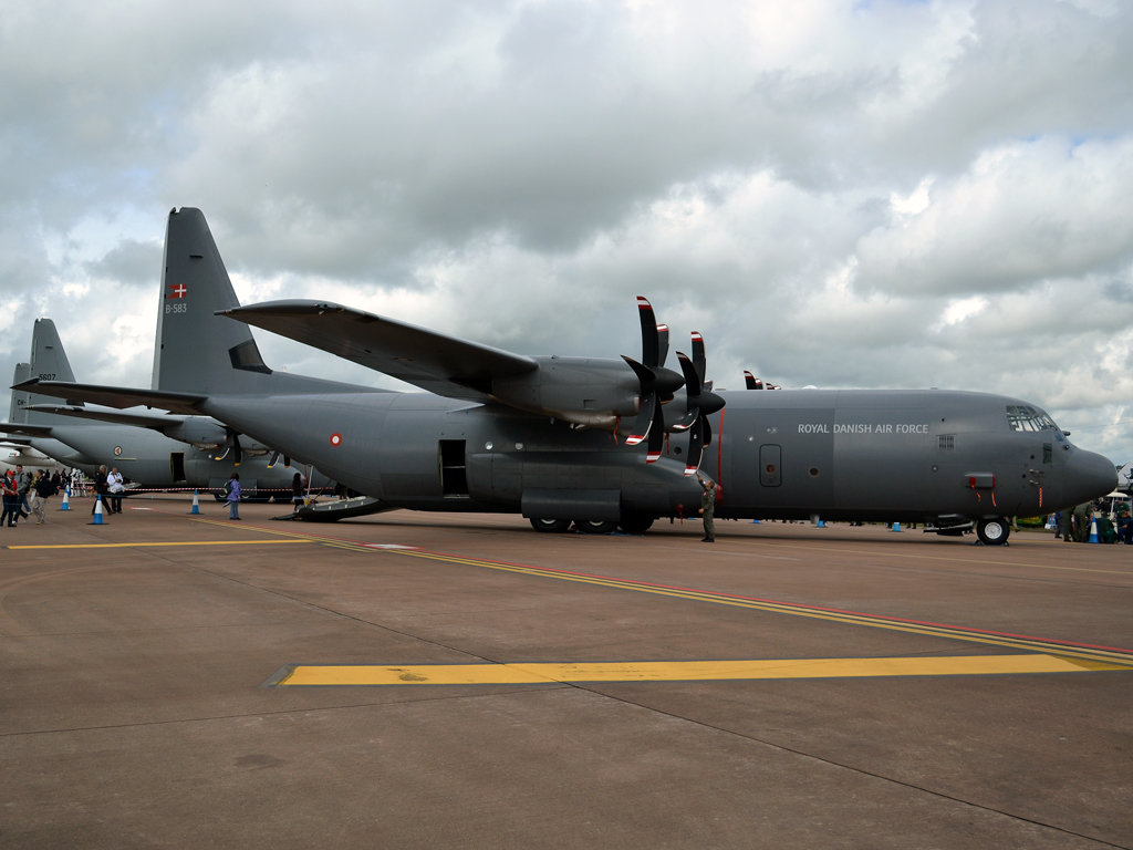 Lockheed Martin C-130J-30 Hercules L-382 Denmark Air Force B-583 Fairford (FFD/EGVA) July_07_2012