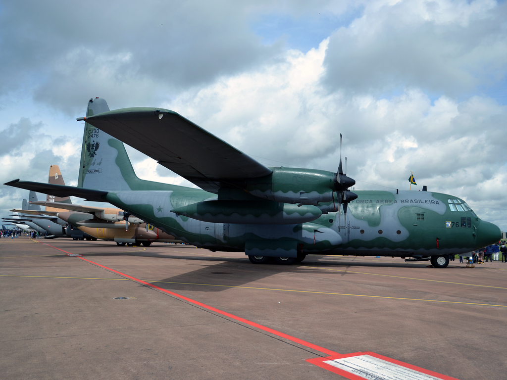 Lockheed C-130H Hercules L-382 Brazil Air Force 2476 Fairford (FFD/EGVA) July_07_2012