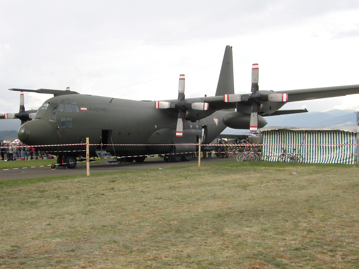 Lockheed C-130K Hercules Austria Air Force 8T-CC Zeltweg (LOXZ) June_27_2009