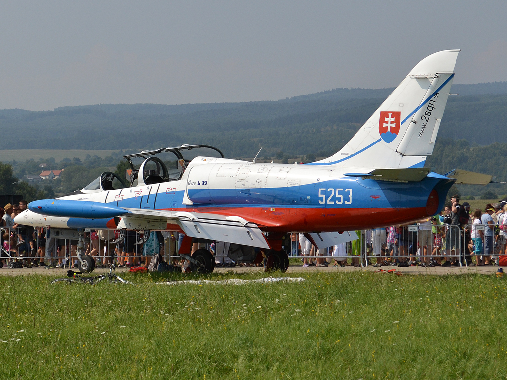 Aero L-39CM Albatros Slovakia Air Force 5253 Sliac (SLD/LZSL) August_27_2011