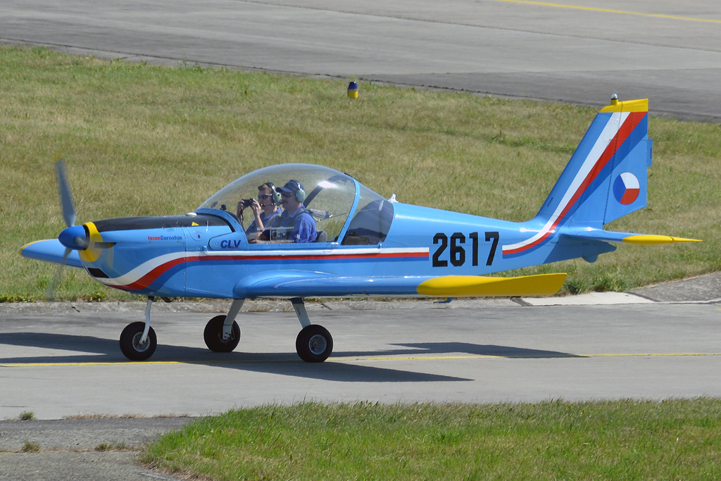 Evektor EV-97 Eurostar Czech Air Force 2617 Hradec_Kralove (LKHK) September_03_2011