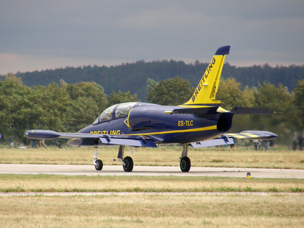 Aero L-39C Albatros Breitling Jet Team ES-TLC Hradec_Kralove (LKHK) September_05_2009