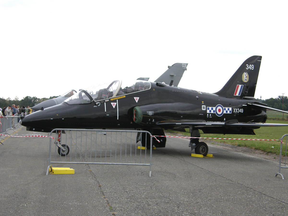 British Aerospace Hawk T1W UK Air Force XX349 Hradec_Kralove (LKHK) September_05_2009