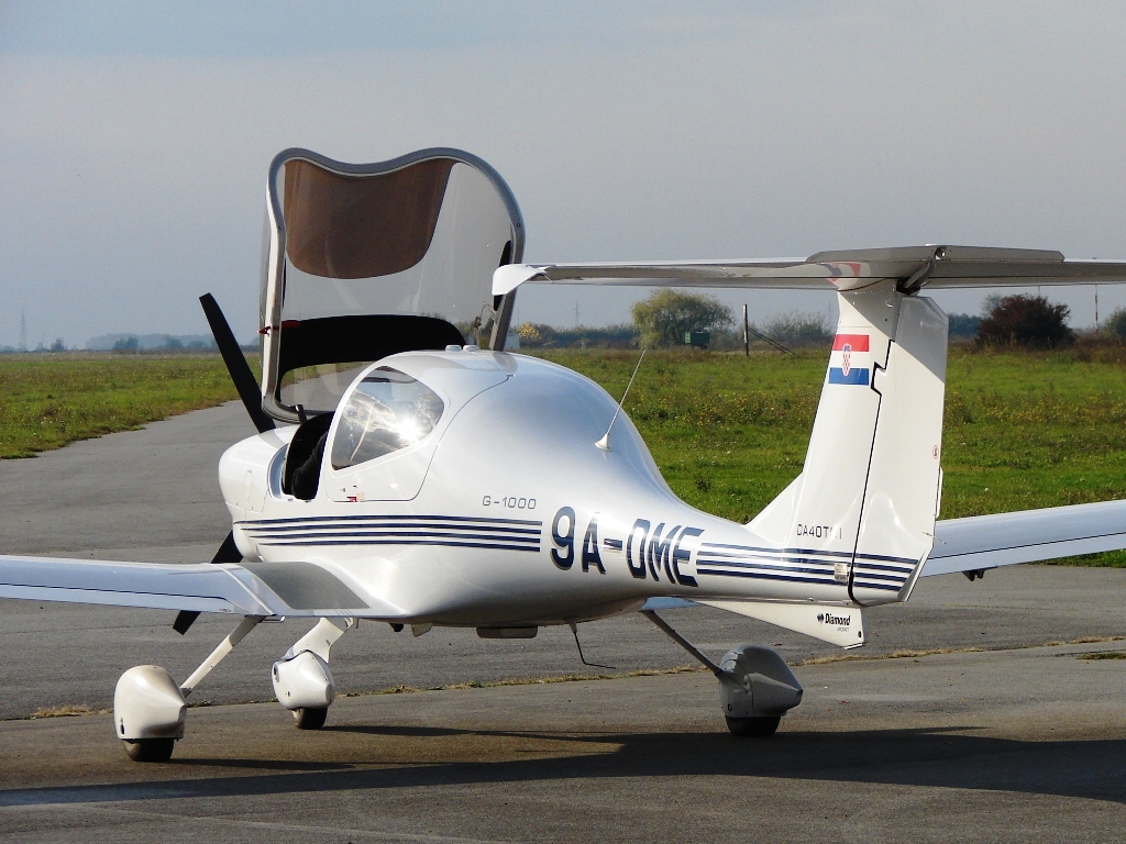 Diamond DA-40D Diamond Star TDI 9A-DME Osijek-Čepin (OSI/LDOC) 2008