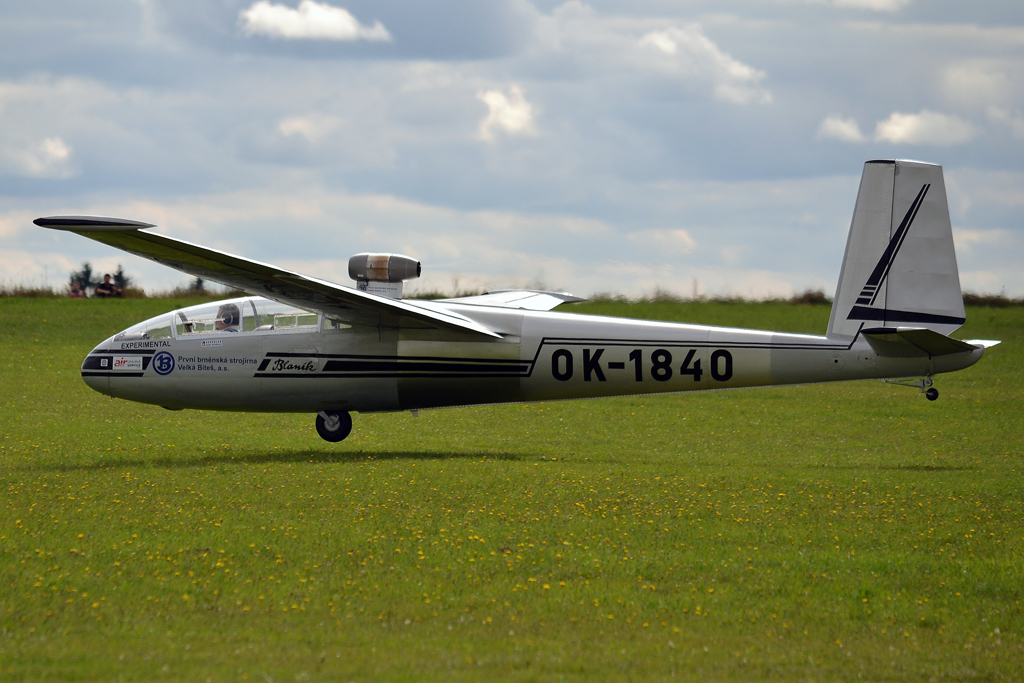 Let L-13TJ Blanik Air Jihlava OK-1840 Jihlava_Hencov (LKJI) September_10_2011