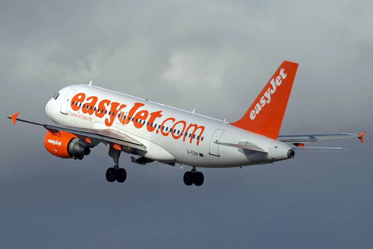 A319-111 EasyJet Airline G-EZIK Amsterdam_Schiphol March_24_2008