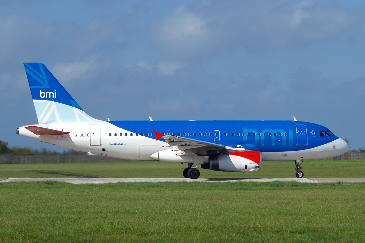 A319-131 BMI British Midland G-DBCE Dublin_Collinstown April_14_2009