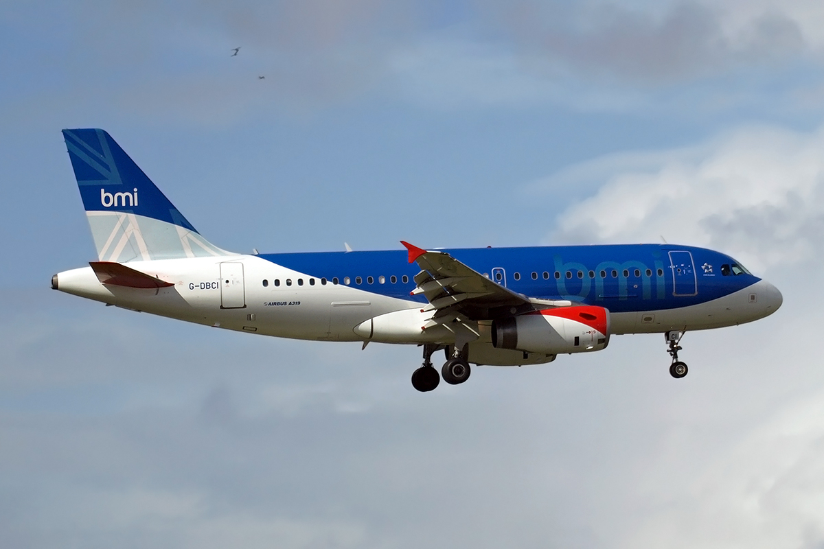 A319-131 BMI British Midland G-DBCI Amsterdam_Schiphol March_25_2008