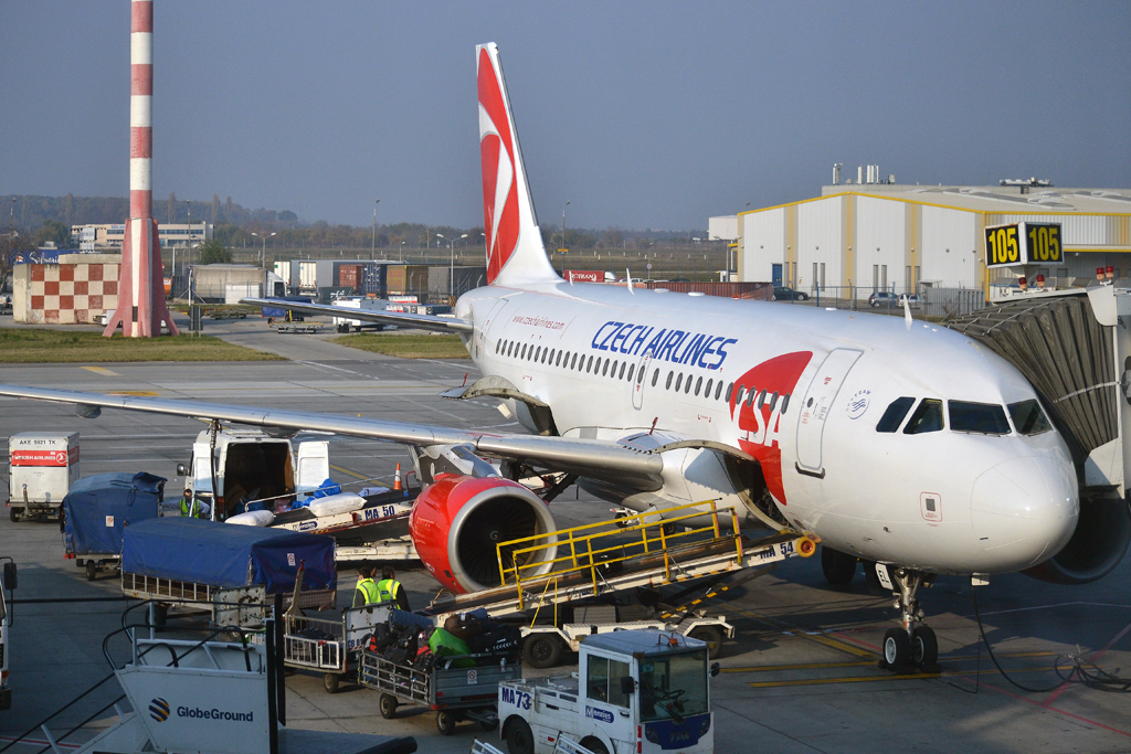 A319-112 CSA Czech Airlines OK-MEL Bucharest_Otopeni (OTP/LROP) November_06_2015