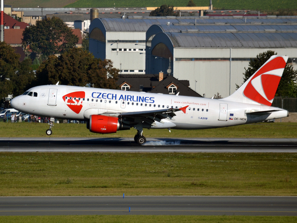 A319-112 CSA Czech Airlines OK-NEN Prague_Ruzyne (PRG/LKPR)