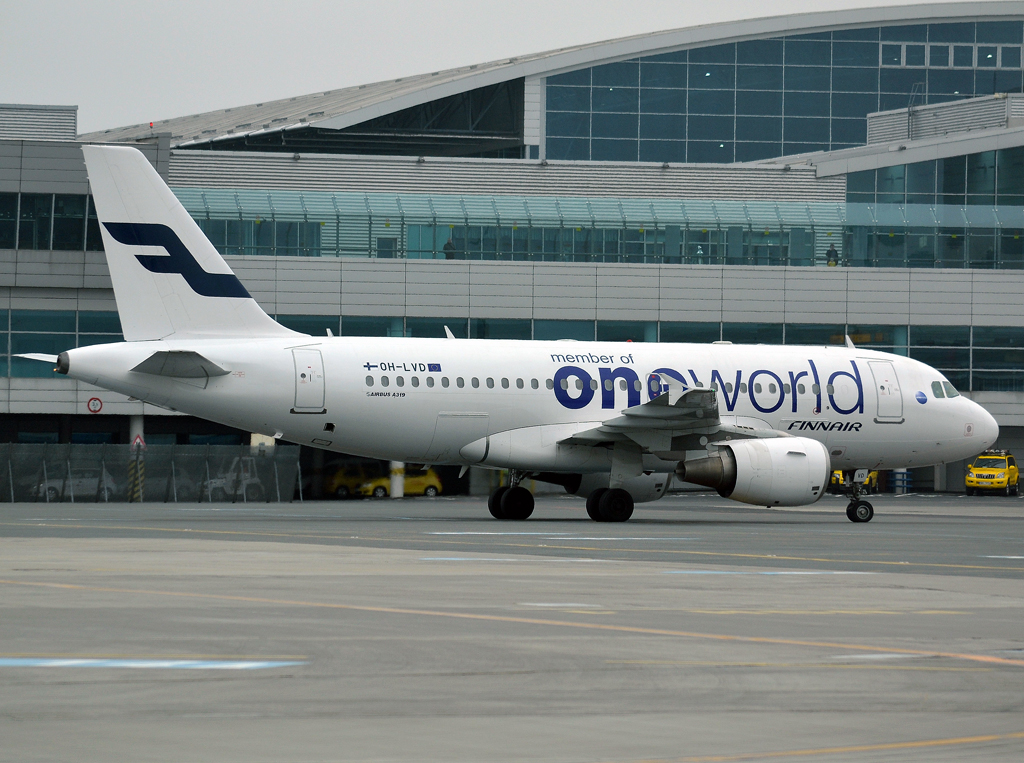 A319-112 Finnair OH-LVD Prague_Ruzyne (PRG/LKPR) April_28_2013