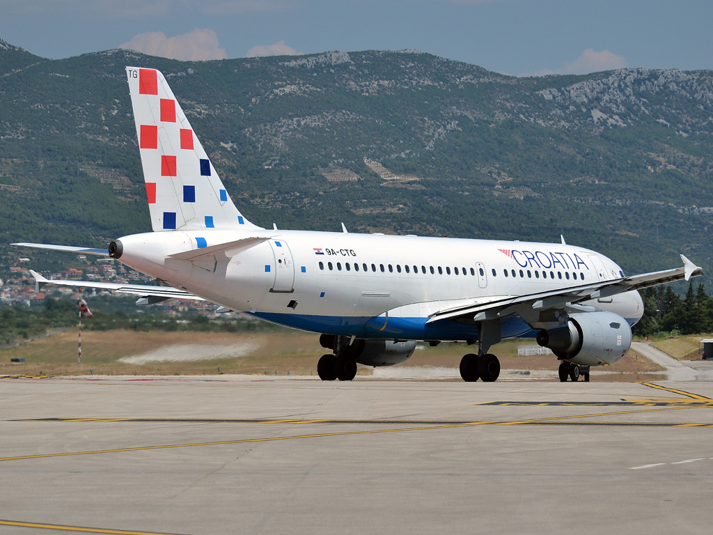 A319-112 Croatia Airlines 9A-CTG Split_Resnik (SPU/LDSP) August_03_2012