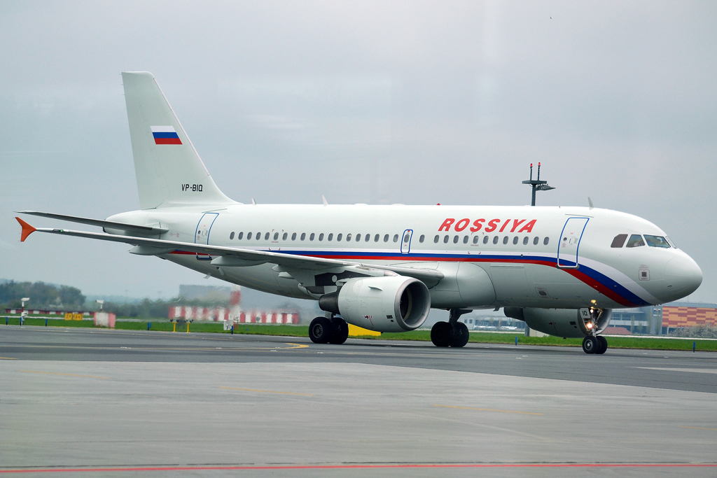 A319-111 Rossiya Russian Airlines VP-BIQ Prague_Ruzyne (PRG/LKPR) April_28_2013