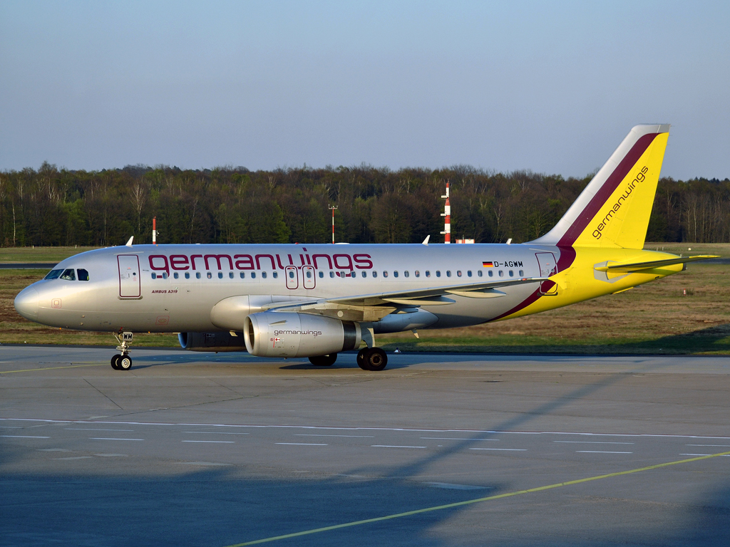 A319-132 Germanwings D-AGWF Cologne_Bonn (CGN/EDDK) April_08_2012