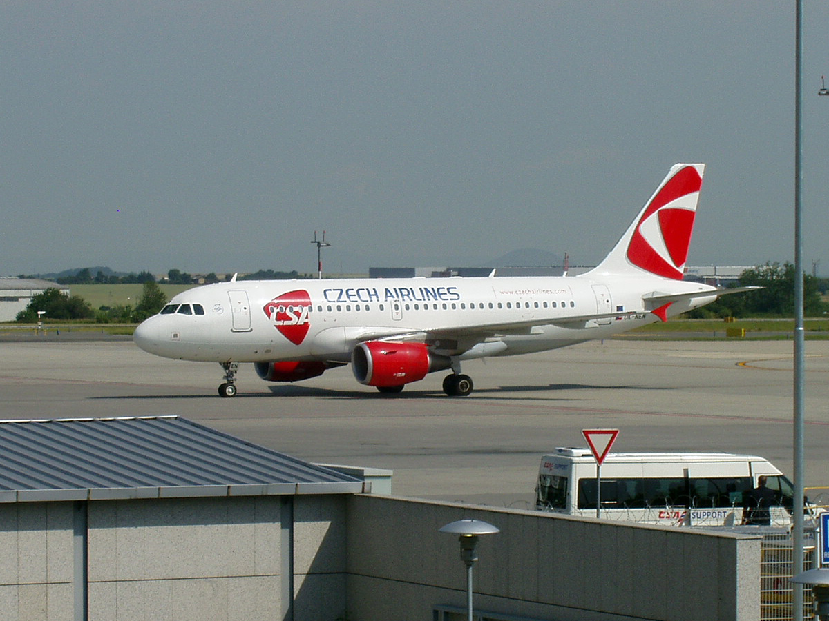 A319-112 CSA Czech Airlines OK-NEN Prague_Ruzyne (PRG/LKPR) June_17_2008