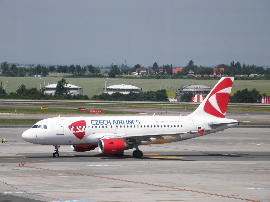 A319-112 CSA Czech Airlines OK-NEM Prague_Ruzyne (PRG/LKPR) July_03_2010