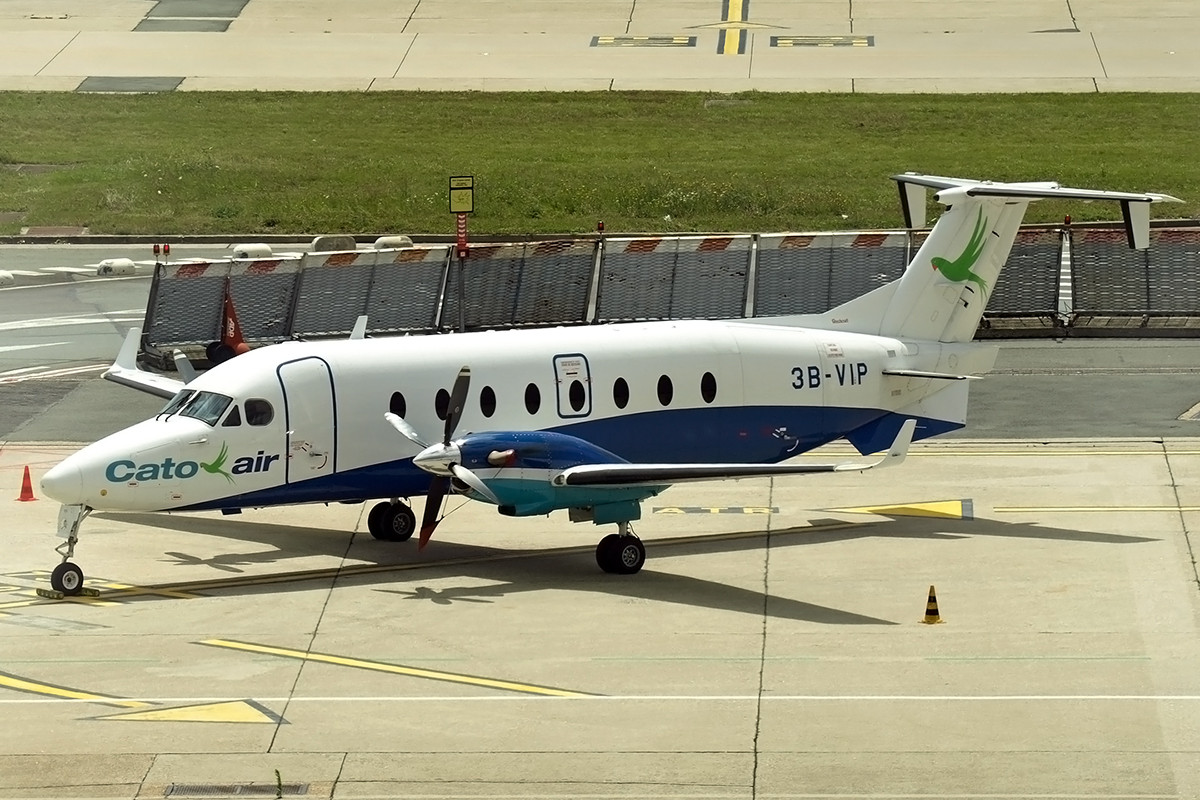 Beech 1900D Cato Air 3B-VIP Paris_Orly_Sud June_25_2007