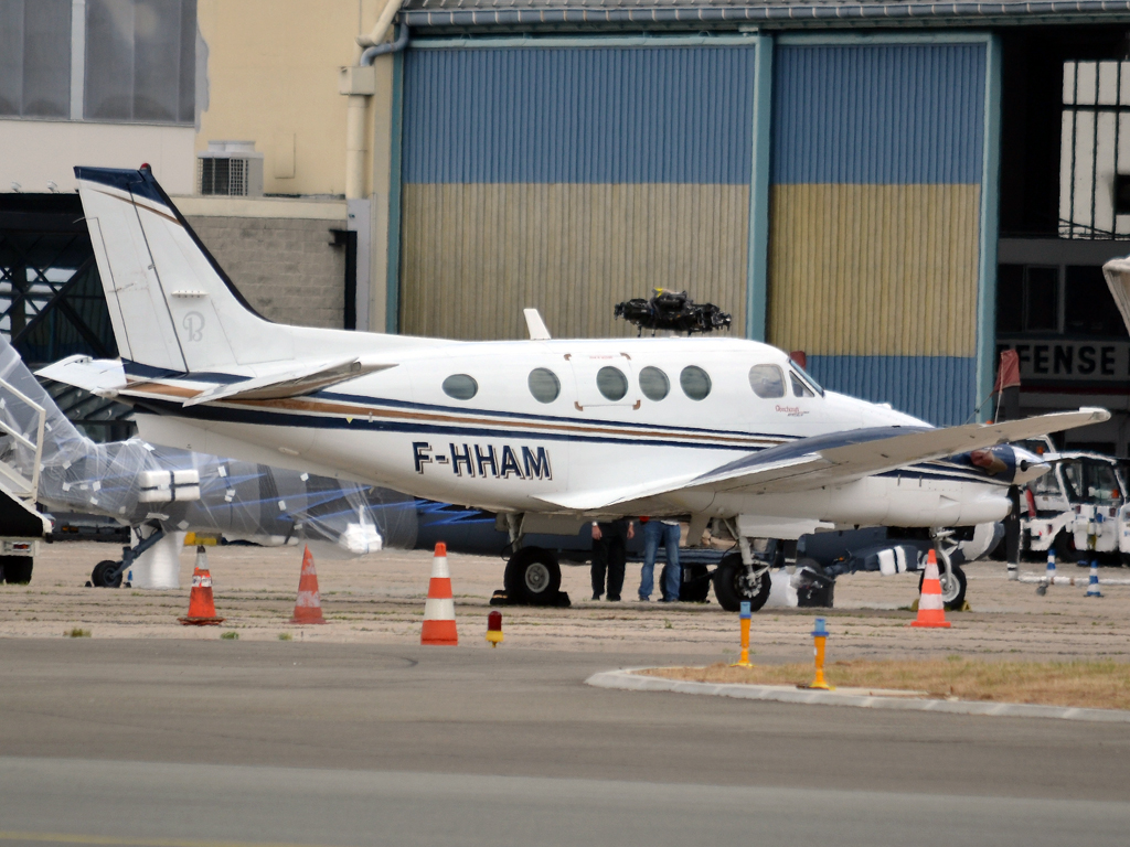 Beech C90A King Air Untitled F-HHAM Paris_Le_Bourget (LBG/LFPB) June_25_2011