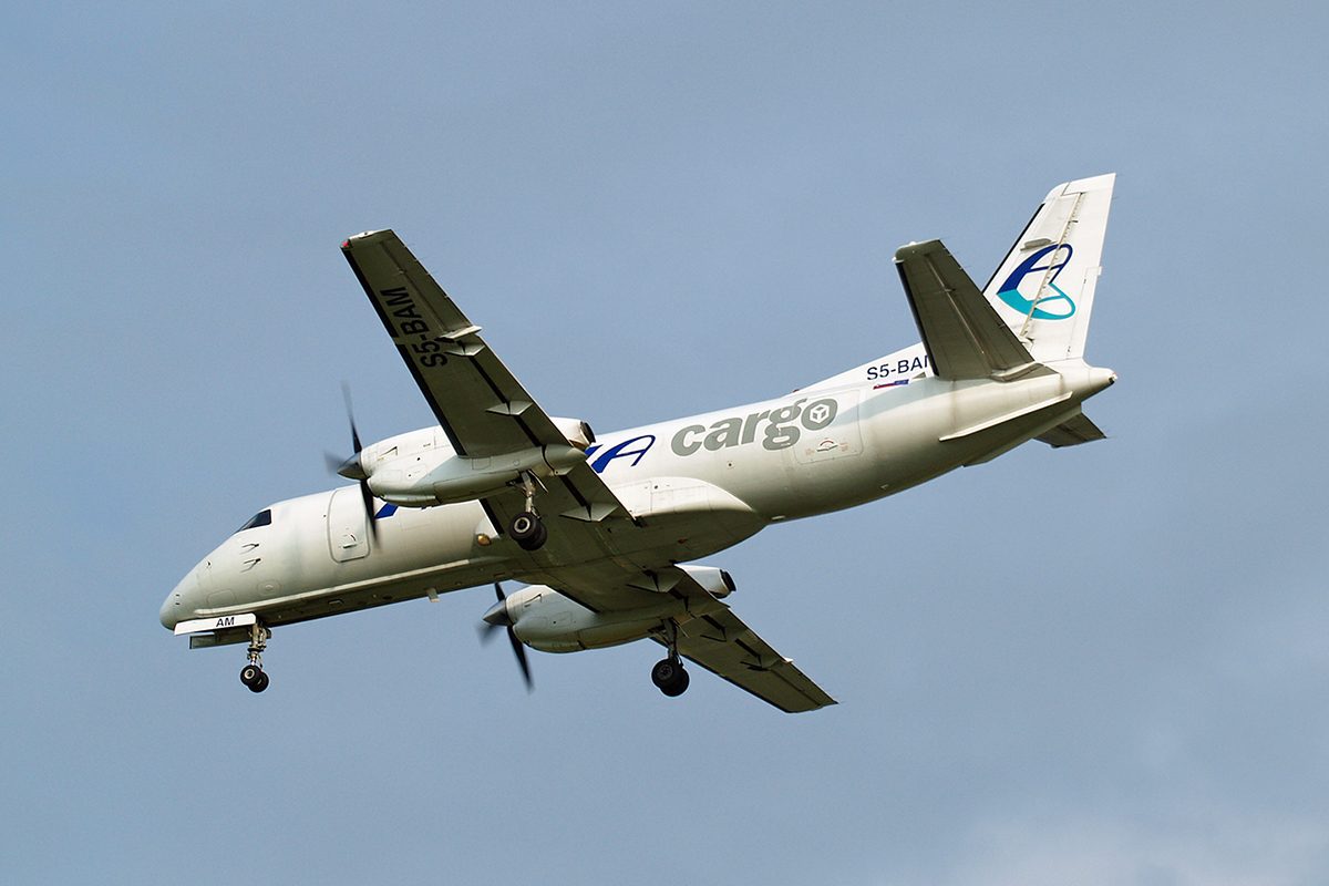 Saab SF-340A(F) Adria Airways S5-BAM Zagreb_Pleso (ZAG/LDZA) June_4_2007