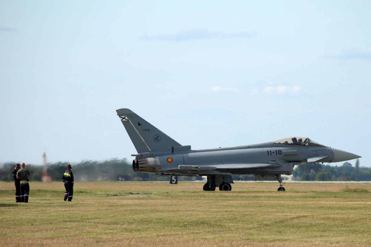 Eurofighter EF-2000 Typhoon 11-10 Ejercito del Aire Kecskemet August_17_2008