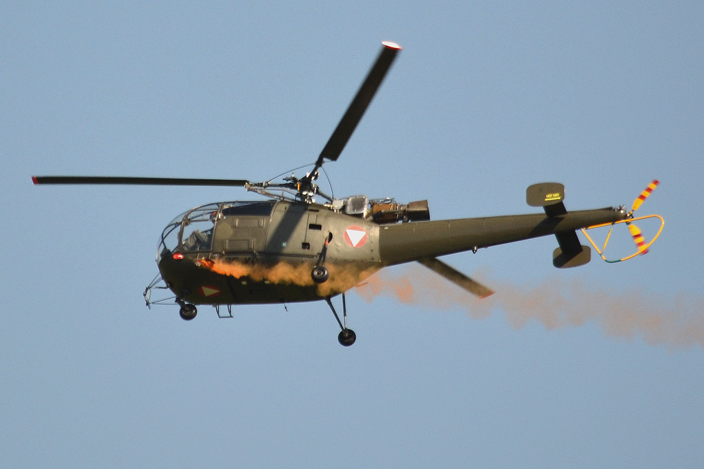 Sud SE-3160B Alouette III Austria Air Force 3E-KC Zeltweg (LOXZ) July_01_2011