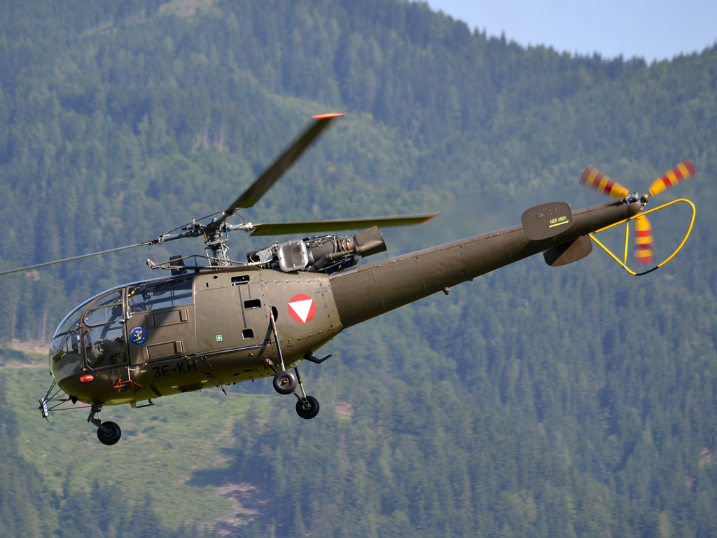 Sud SE-3160B Alouette III Austria Air Force 3E-KH Zeltweg (LOXZ) July_01_2011