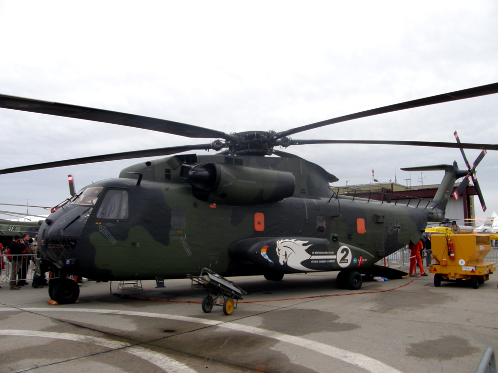 VFW-Fokker CH-53G Germany Air Force 85+04 Berlin_Schonefeld June_12_2010