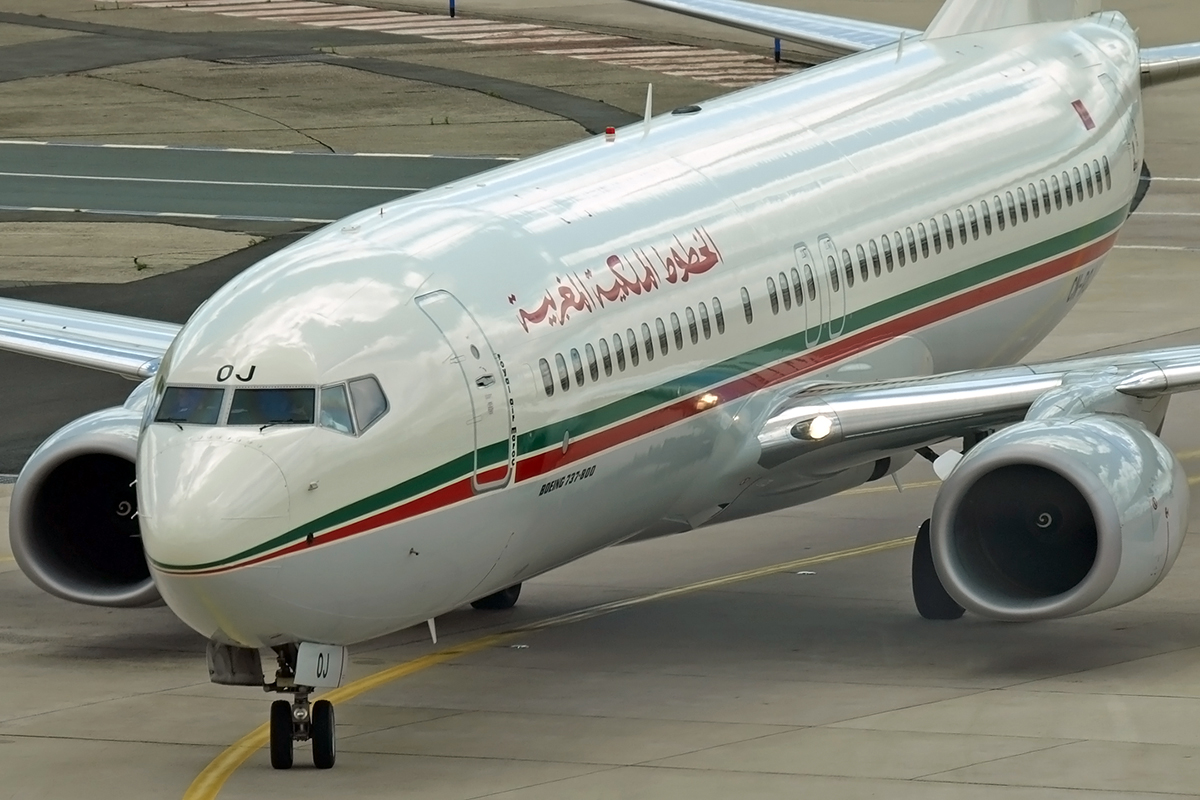 B737-85P Royal Air Maroc (RAM) CN-ROJ Paris_Orly_Sud June_25_2007 B