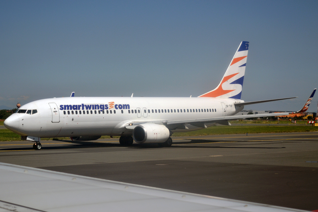 B737-8K5 Smart Wings (Travel Service) OK-TVP Prague_Ruzyne (PRG/LKPR) August_04_2013