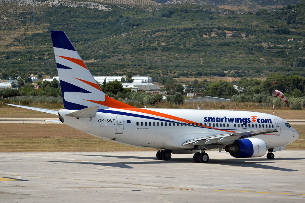 B737-7Q8 SmartWings (Travel Service) OK-SWT Split_Resnik (SPU/LDSP) August_04_2013