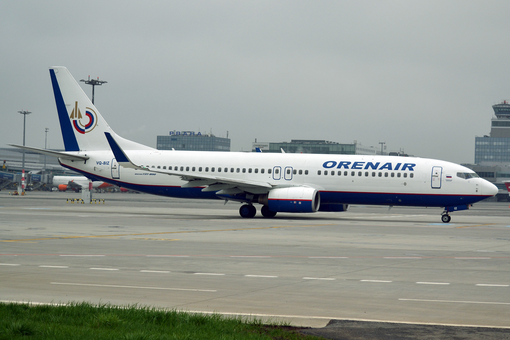 B737-86N Orenair VQ-BIZ Prague_Ruzyne (PRG/LKPR) April_28_2013