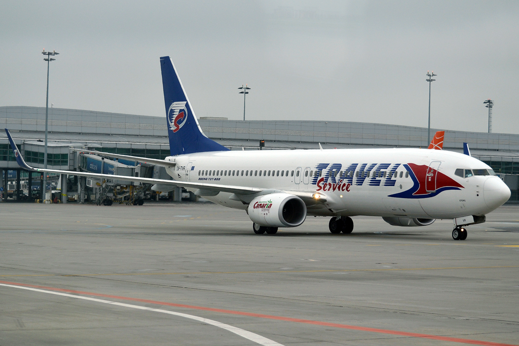 B737-86N Travel Service Slovakia OM-TVR Prague_Ruzyne (PRG/LKPR) April_28_2013