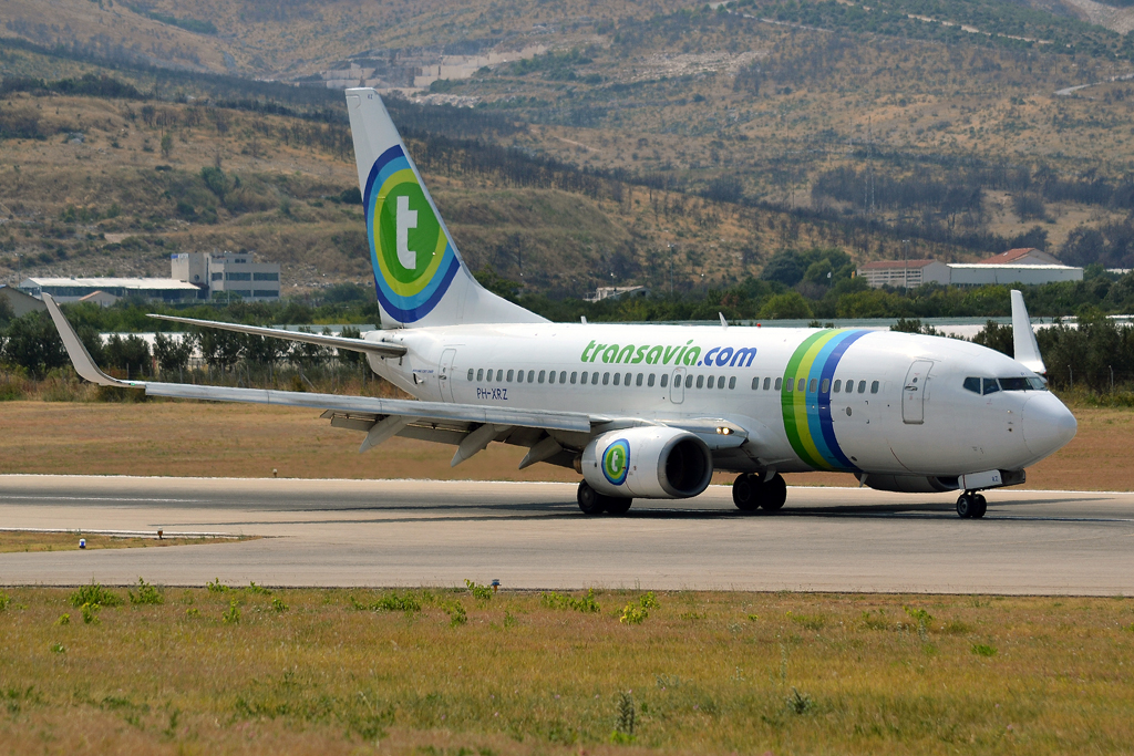 B737-7K2 Transavia PH-XRZ Split_Resnik (SPU/LDSP) August_10_2013