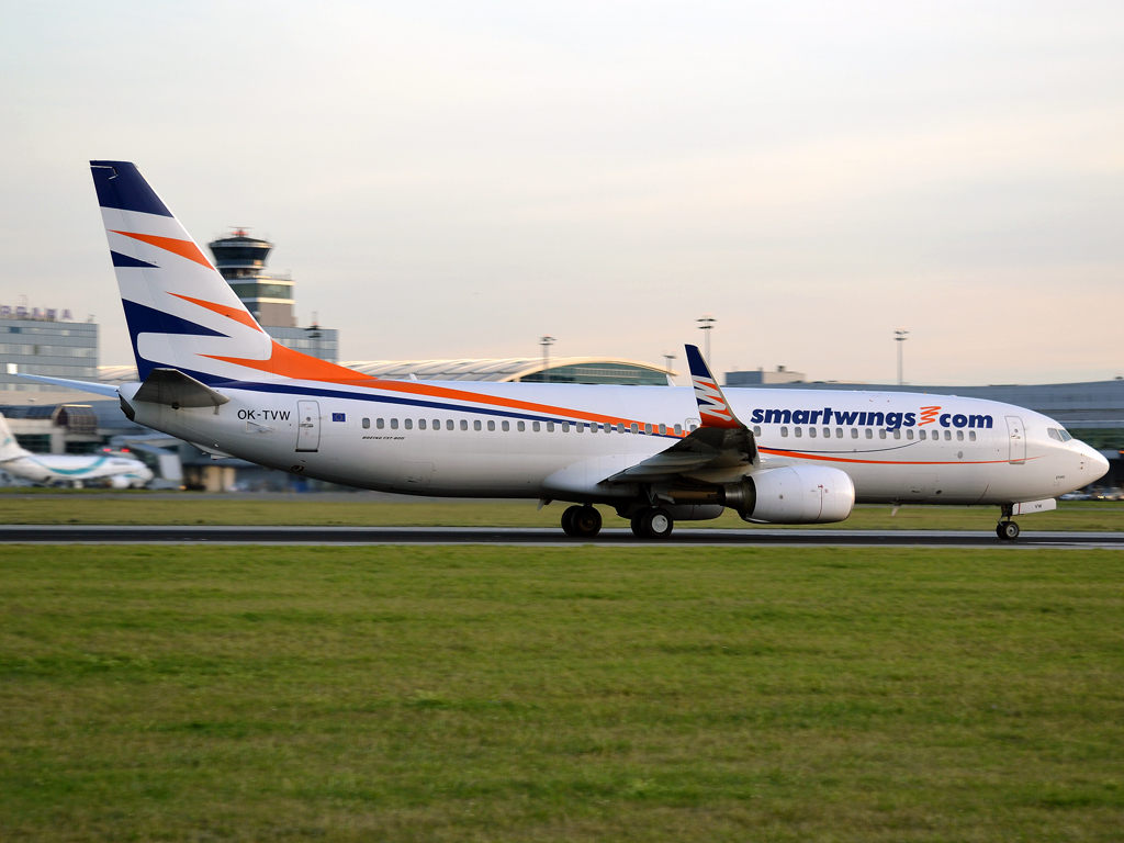 B737-86Q Smart Wings (Travel Service) OK-TVW Prague_Ruzyne (PRG/LKPR) September_21_2012