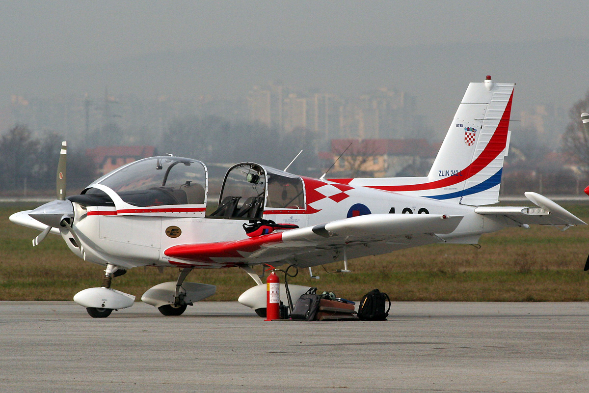 Zlin 242 L Croatia Air Force HRZ 403 Zagreb_Pleso (ZAG/LDZA) December_9_2011