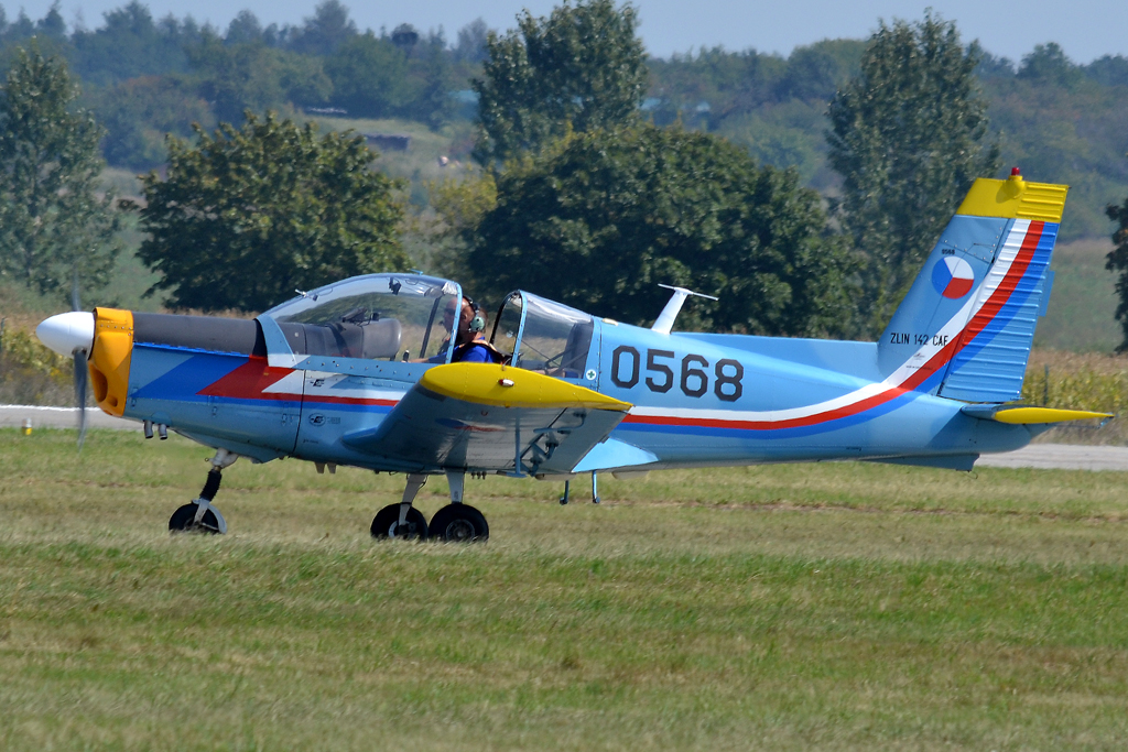 Zlin Z-142C AF Czech Air Force 0568 Hradec_Kralove (LKHK) September_03_2011