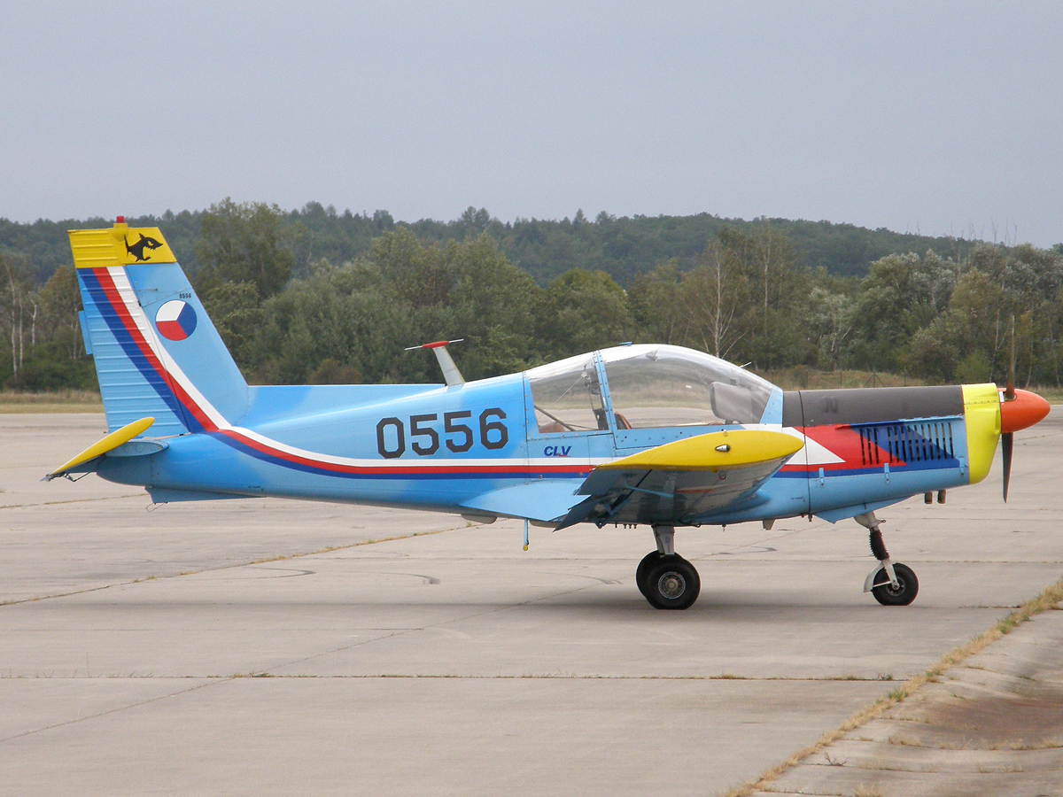 Zlin Z-142C AF Czech Air Force 0556 Hradec_Kralove (LKHK) September_05_2009